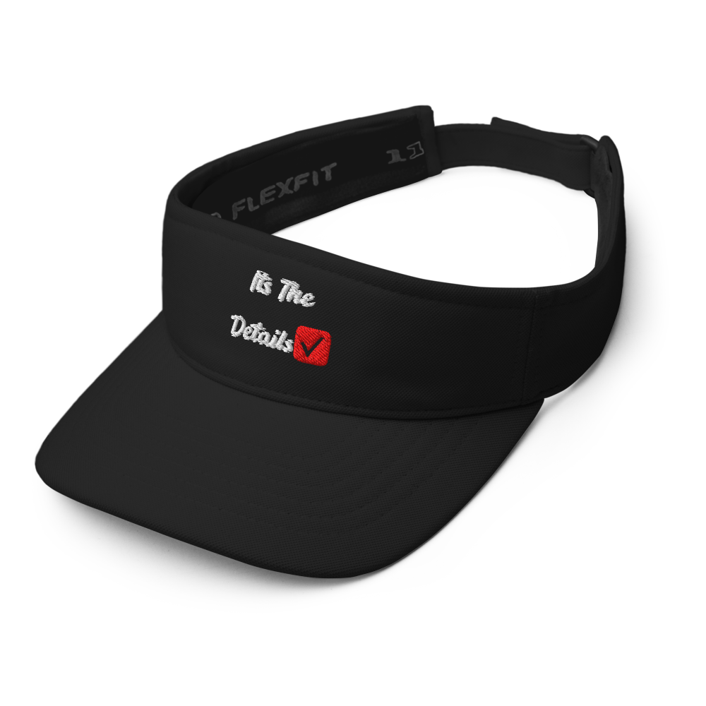 “Its The Details” Visor thumbnail 3