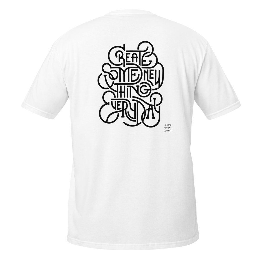 New Things Await Minimalist Tee thumbnail 2