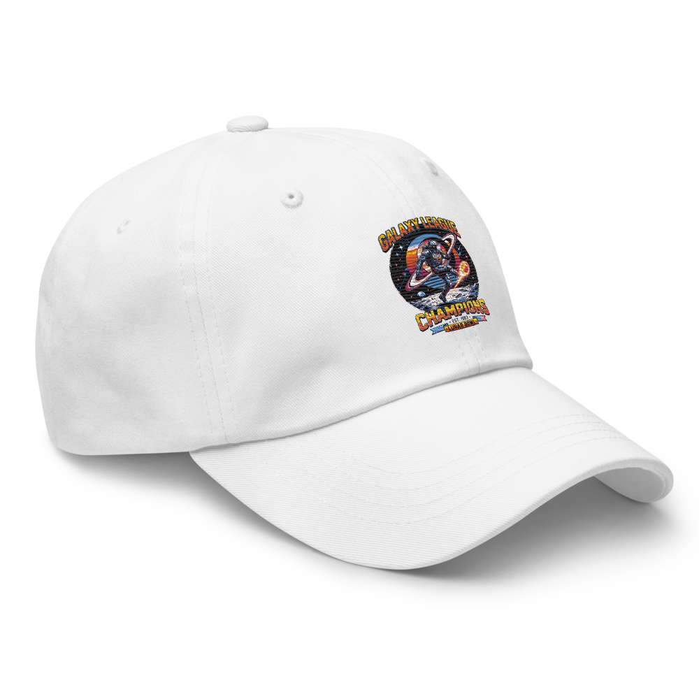 Galaxy League Champions Retro Dad Hat thumbnail 3