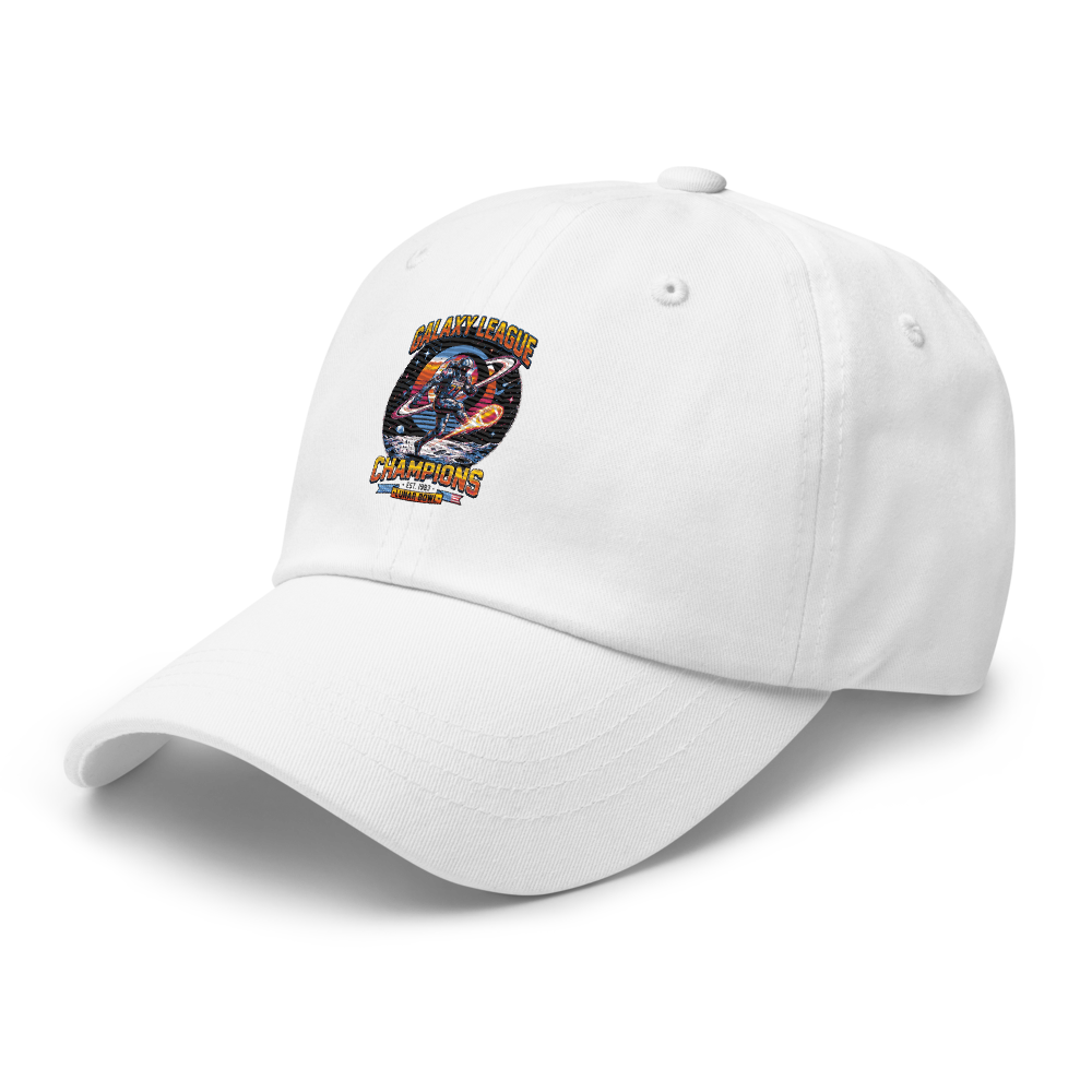 Galaxy League Champions Retro Dad Hat thumbnail 5