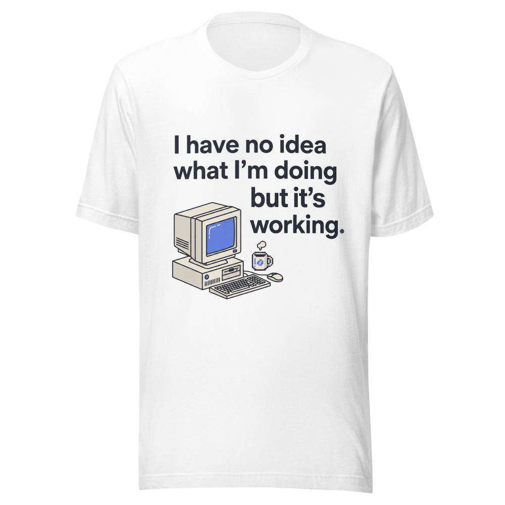 Funny 90s Computer Office Humor T-Shirt
