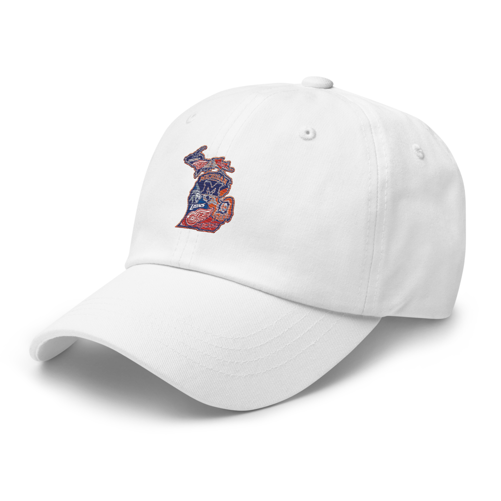 Pure Michigan Dad Hat  thumbnail 5