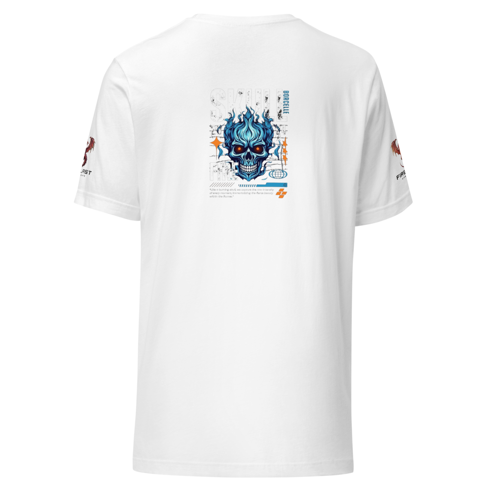 Skull fire tactical t-shirt  thumbnail 2