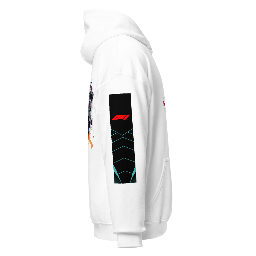 unisex premium white hoodie thumbnail 2