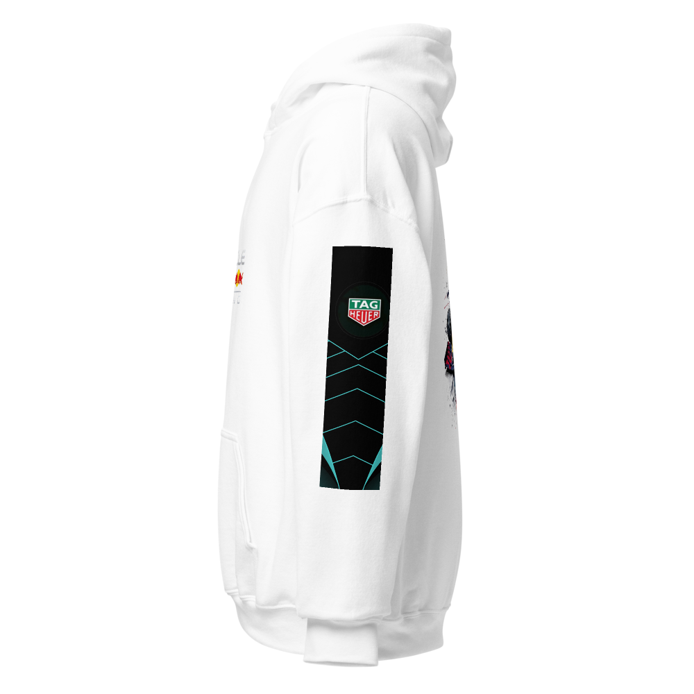 unisex premium white hoodie thumbnail 3