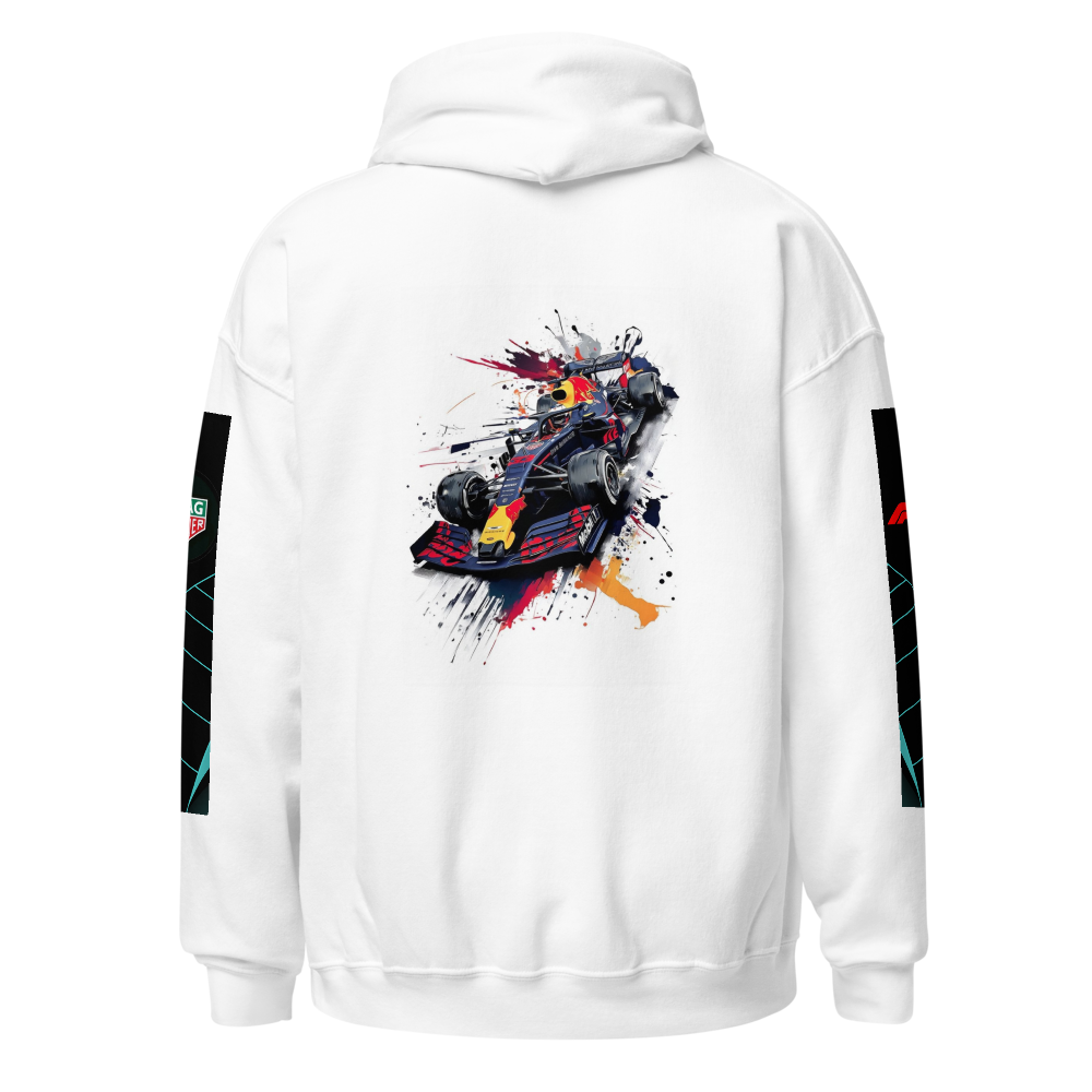 unisex premium white hoodie thumbnail 4