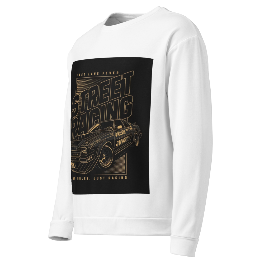 All-Over Printed Recycled Unisex Sweatshirt thumbnail 3