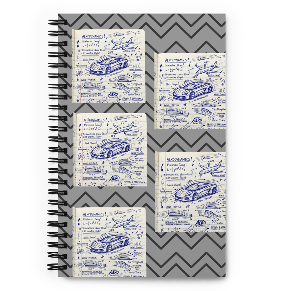 Aerodynamic spiral notebook  thumbnail 2
