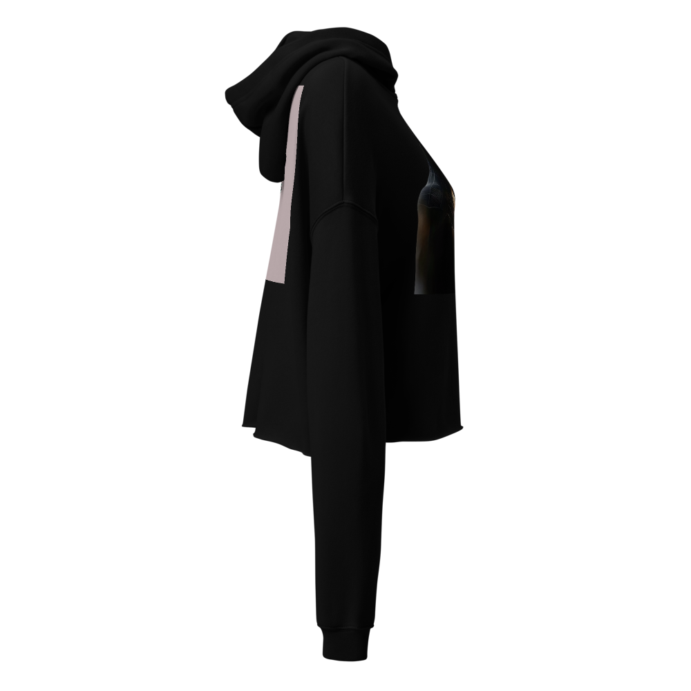 Women's short patterned hoodie  thumbnail 4