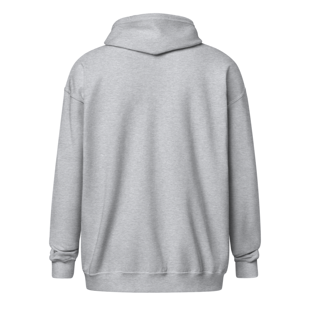 Pop Life & Legacy Heather Grey Zip Hoodie thumbnail 2