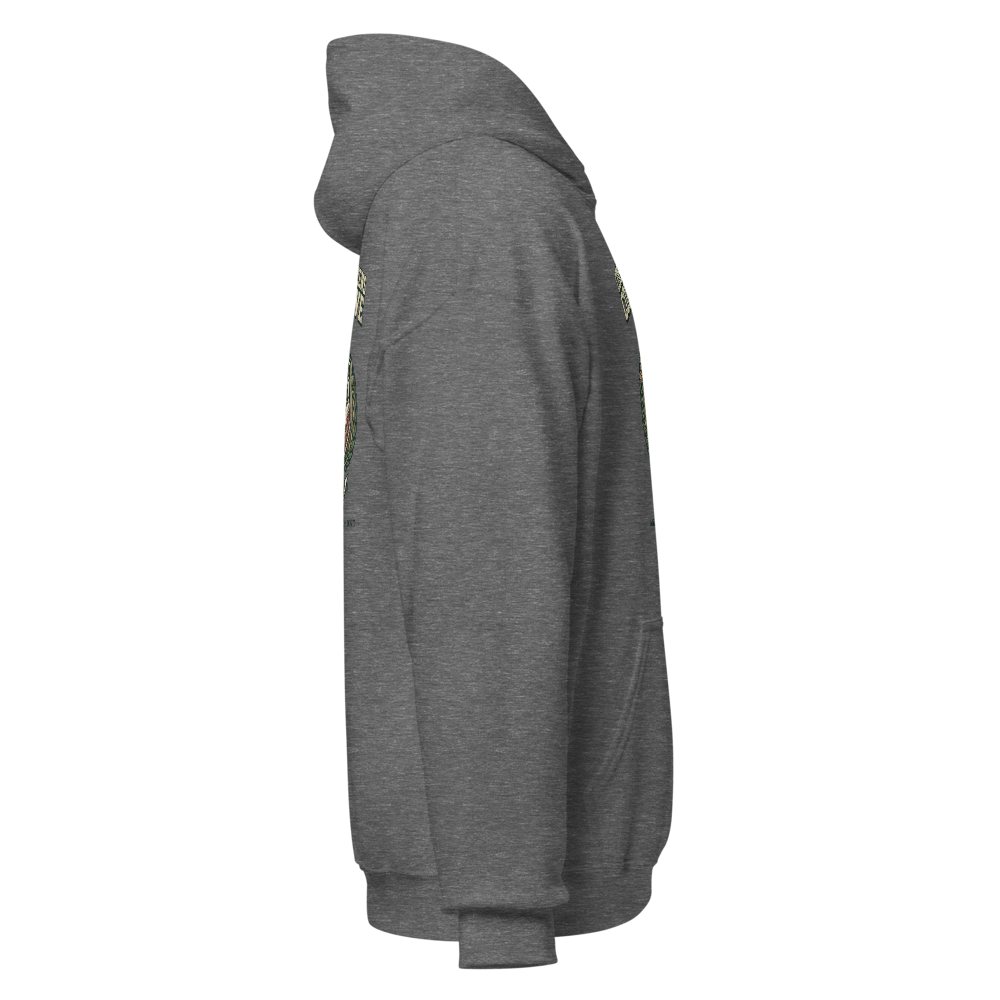 Academic Style Crest Unisex Blend Hoodie thumbnail 4