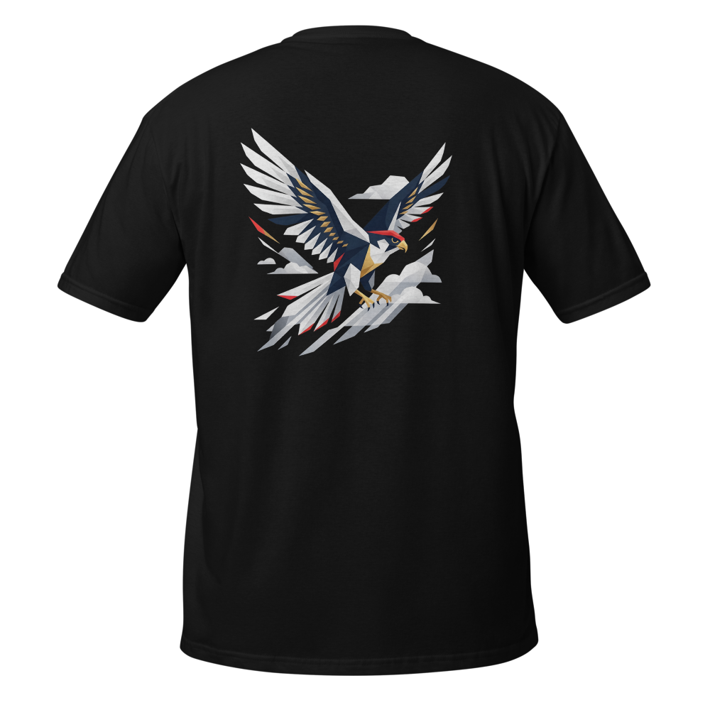 Geometric Flying Eagle — Modern Polygonal Art thumbnail 2