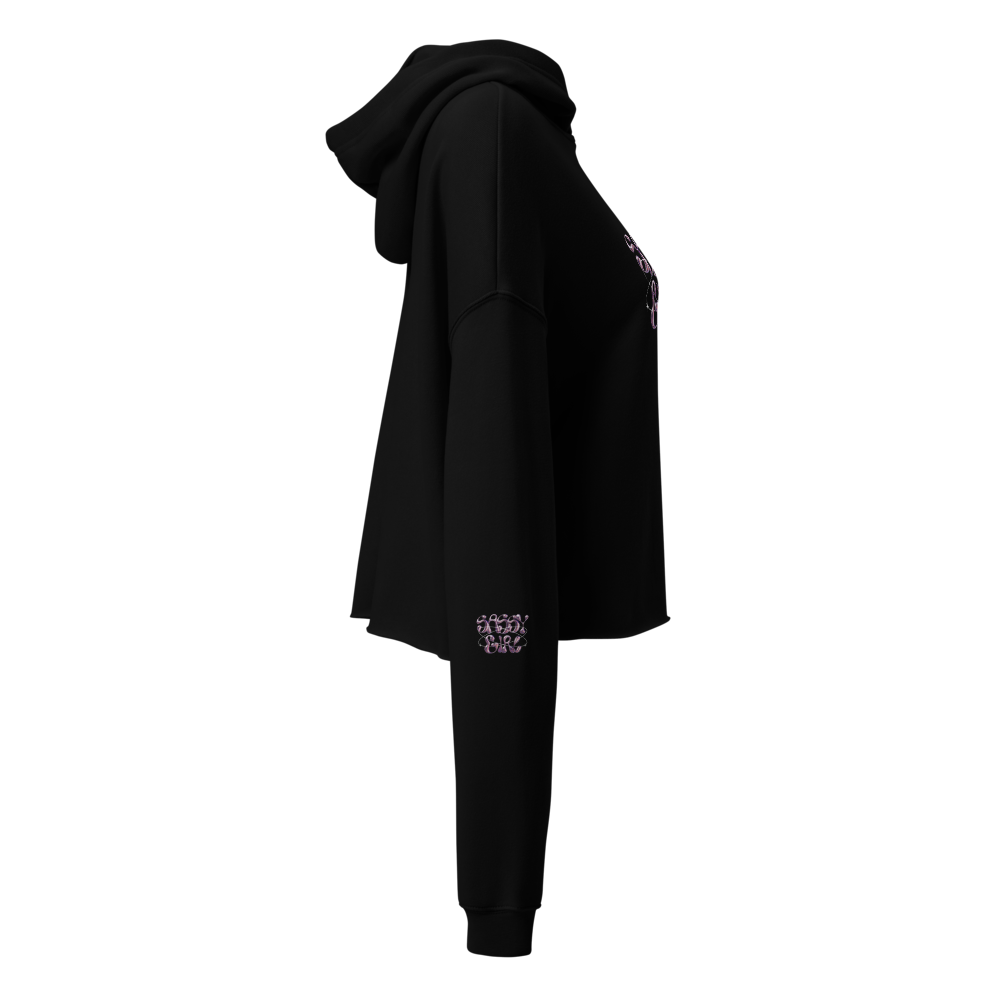 sassy girl cropped hoodie thumbnail 4