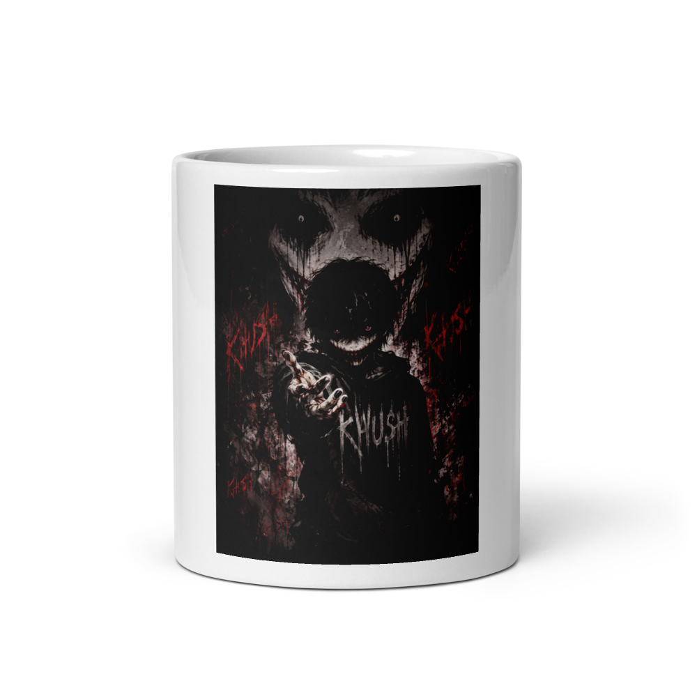 Haunted man jimsi white glossy mug thumbnail 3