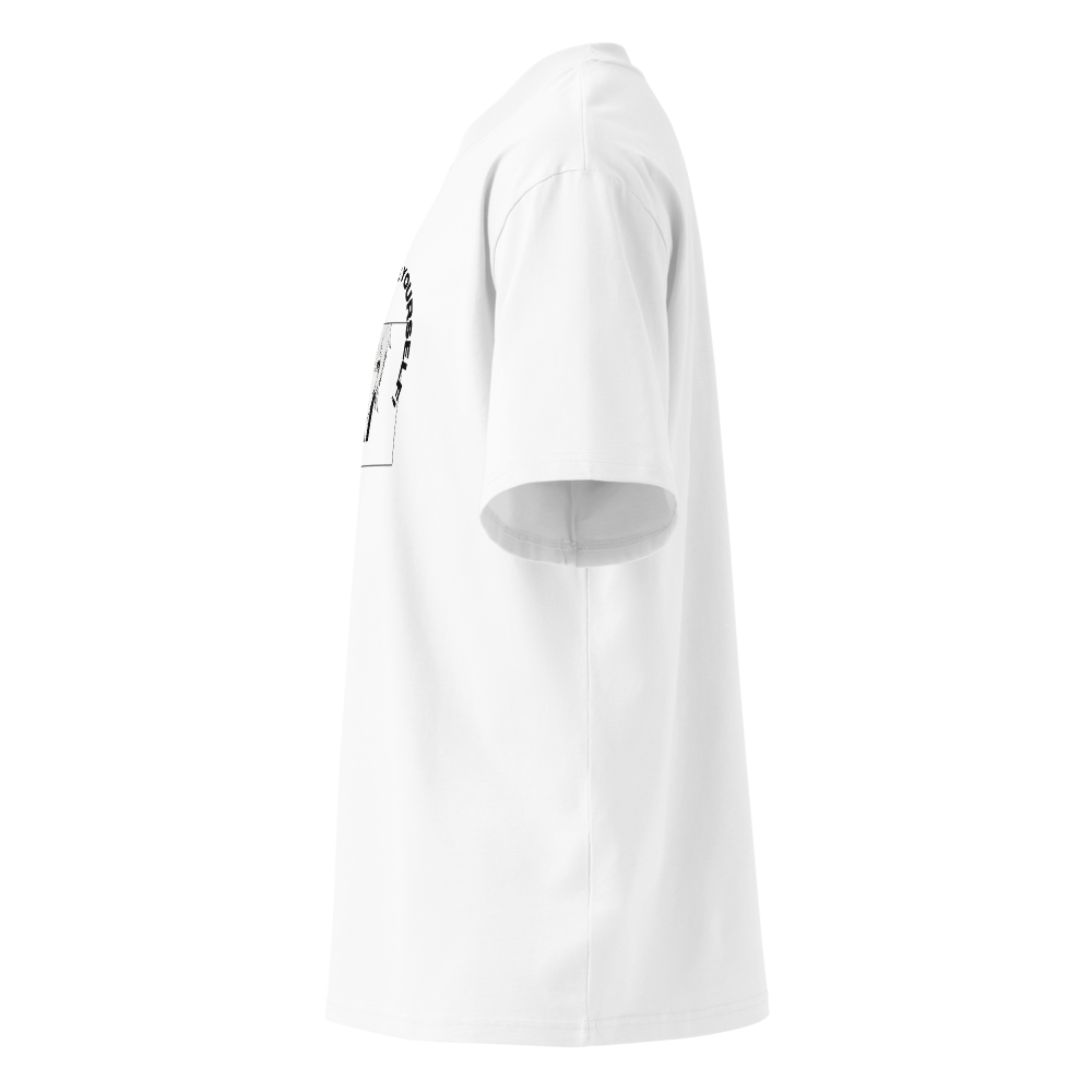 Unisex oversized high neck T shirt  thumbnail 4