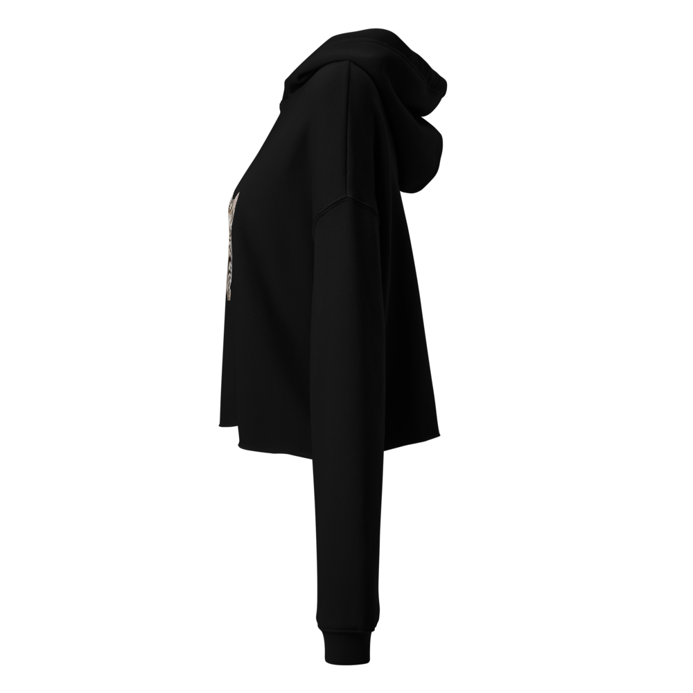 The Vibing Kitten Cropped Hoodie thumbnail 2