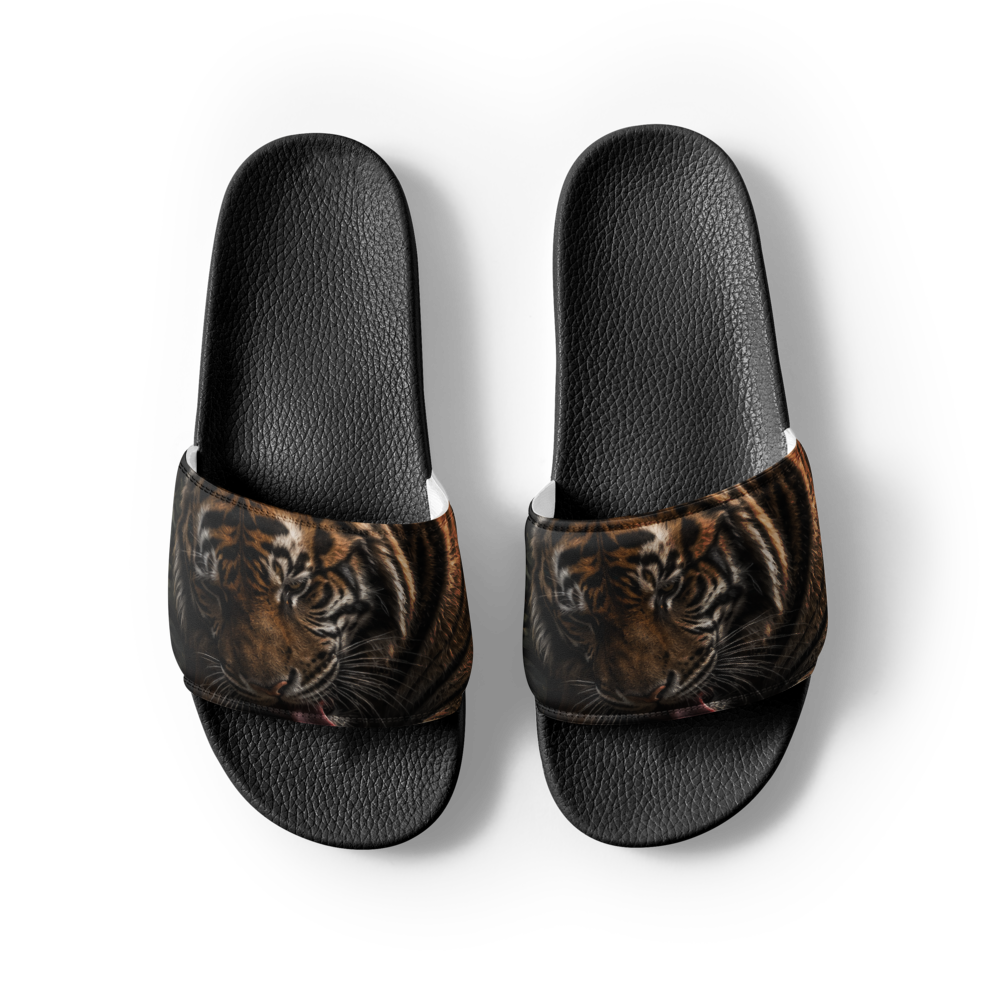 Men's tiger slippers thumbnail 2
