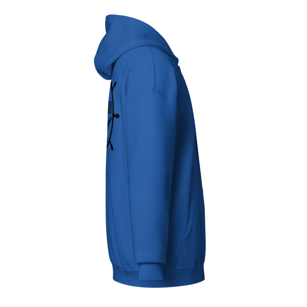 Blue Pirate Zipper Hoodie thumbnail 4