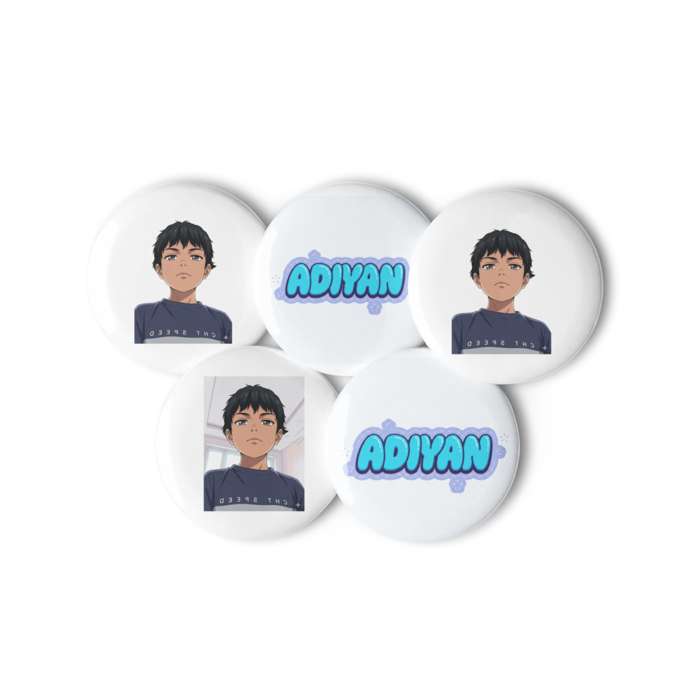 Adiyan pin Button thumbnail 2