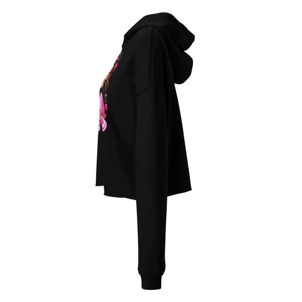 Women's Cropped Hoodie  Bella + Canvas 7502 thumbnail 2