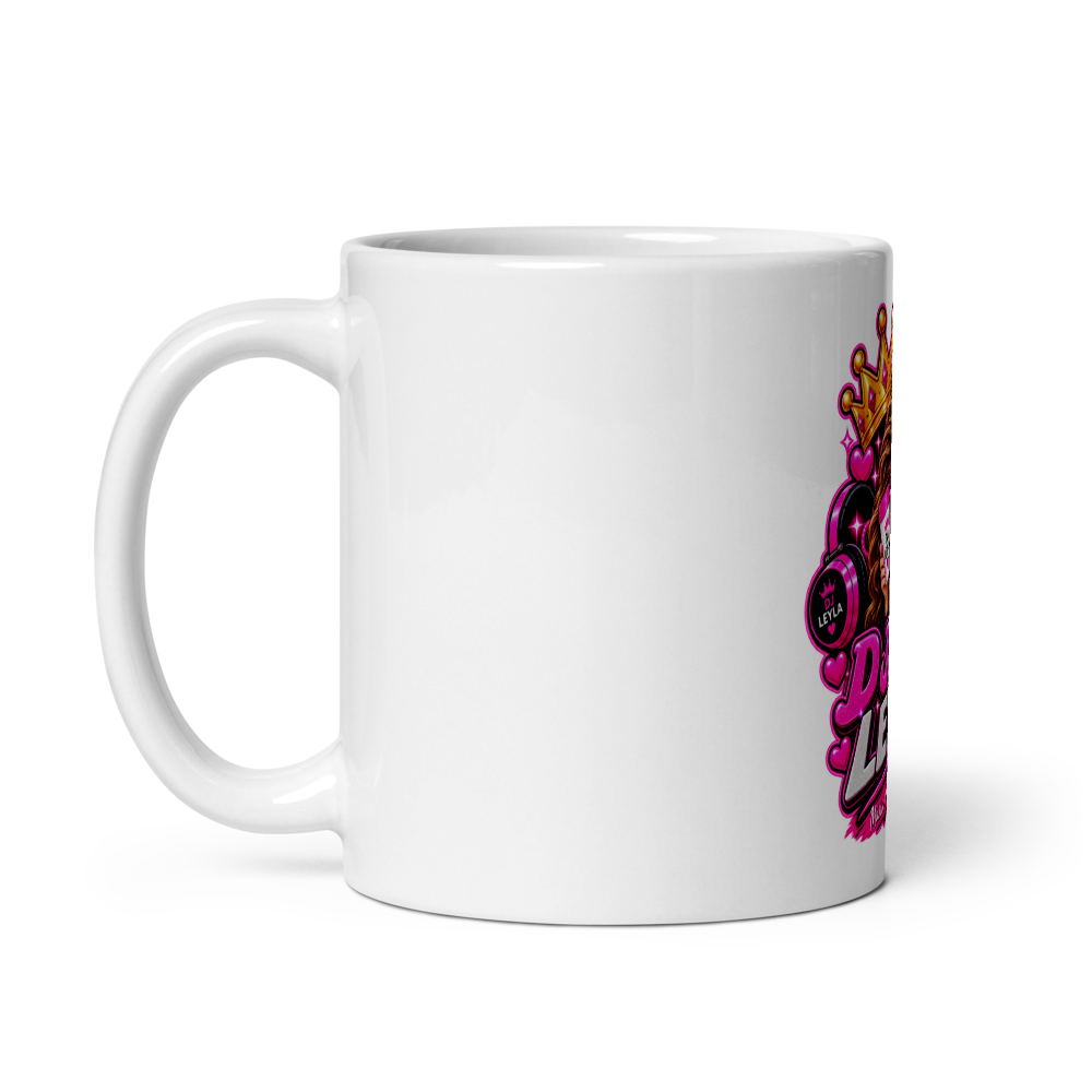 White Glossy Mug thumbnail 3