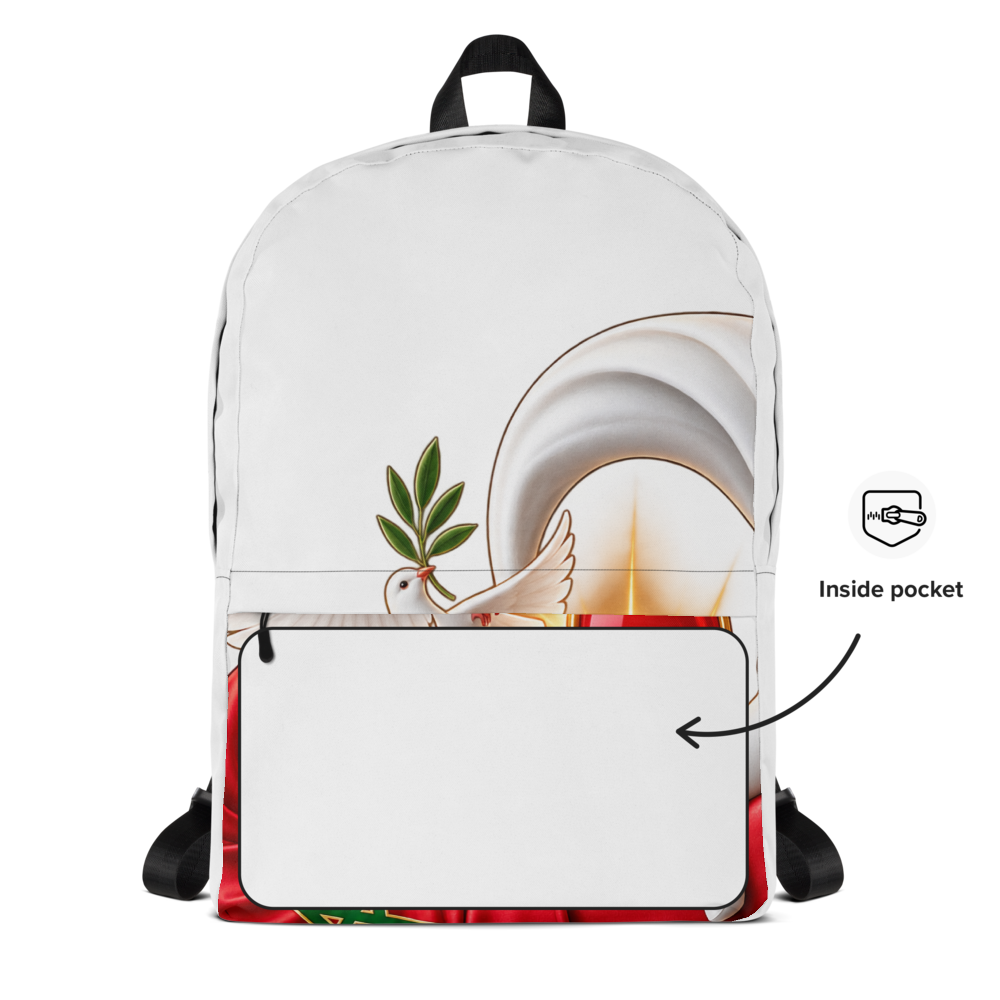 Moroccan Love & Peace Backpack thumbnail 2