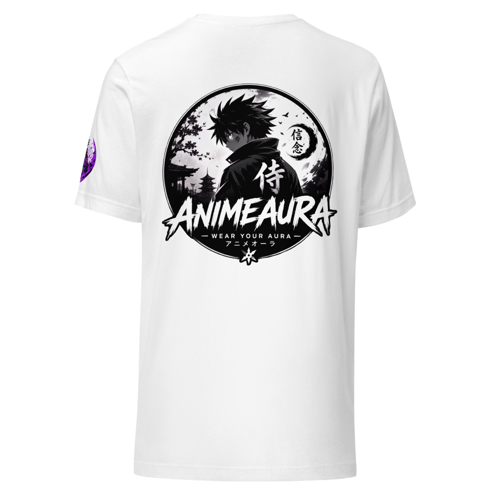 AnimeAura Shadow Legend 😈 Premium Unisex T-Shirt thumbnail 4