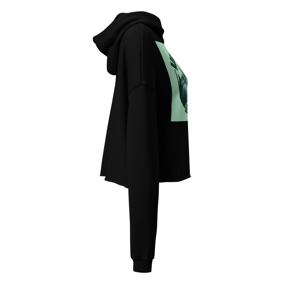 Women's Cropped Hoodie - BC 7502 thumbnail 3