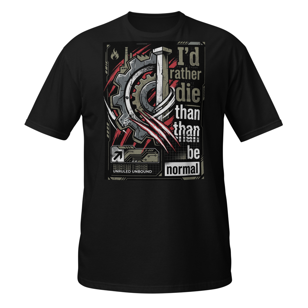 ROTH // Industrial Gear Unruled Graphic T-Shirt thumbnail 3