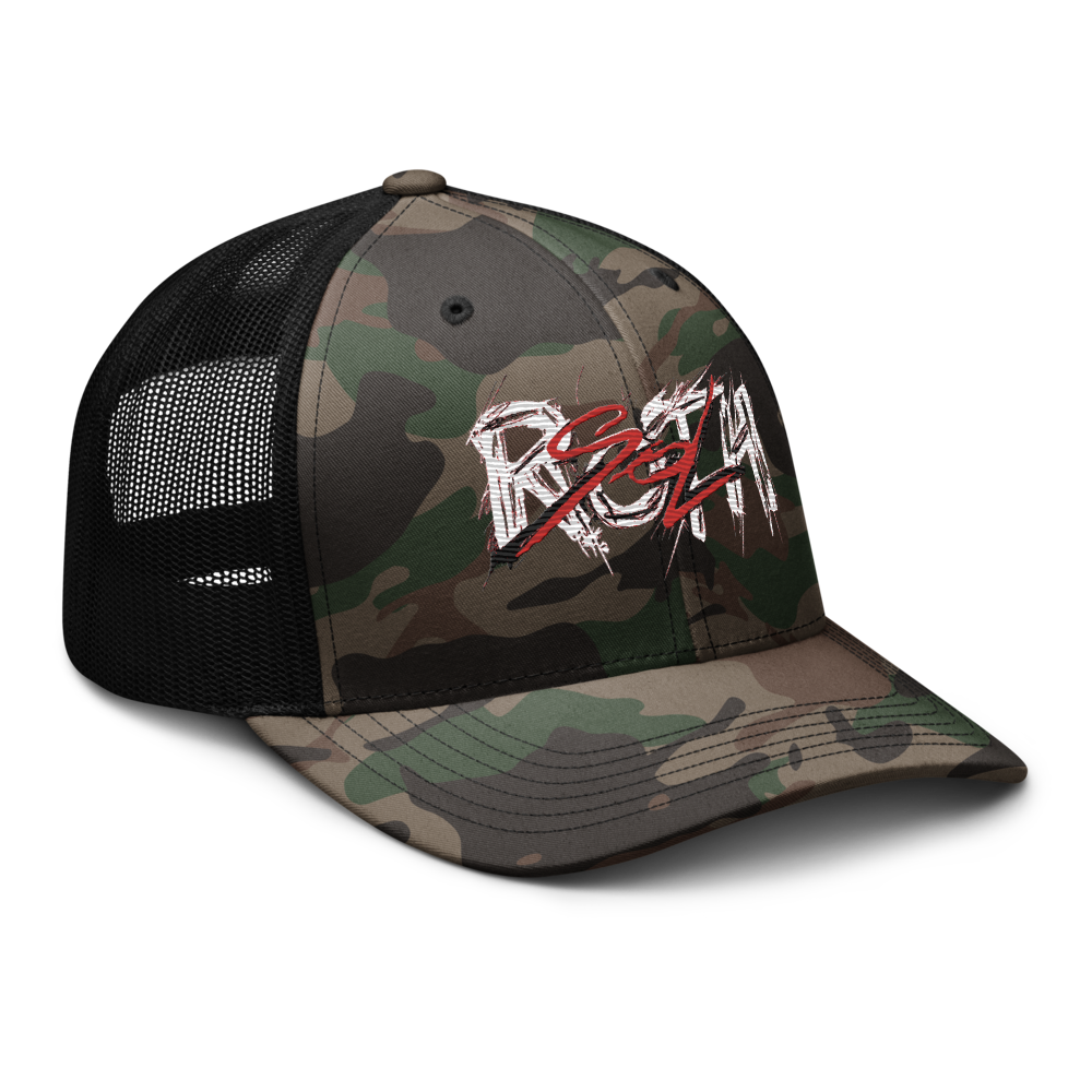 ROTH // SOL Camo Tactical Mesh Trucker Cap thumbnail 6