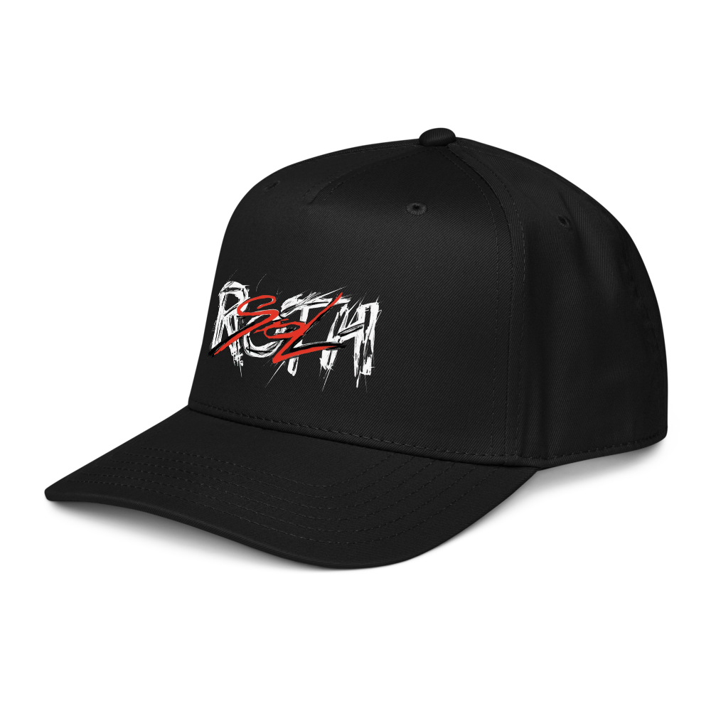 ROTH // SOL Black Scratchy Logo Snapback Cap thumbnail 3