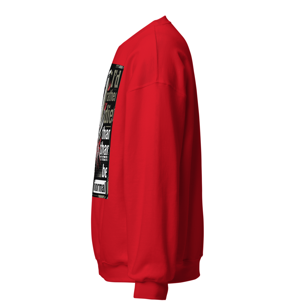 ROTH // Industrial Gear Unruled Red Sweatshirt thumbnail 3