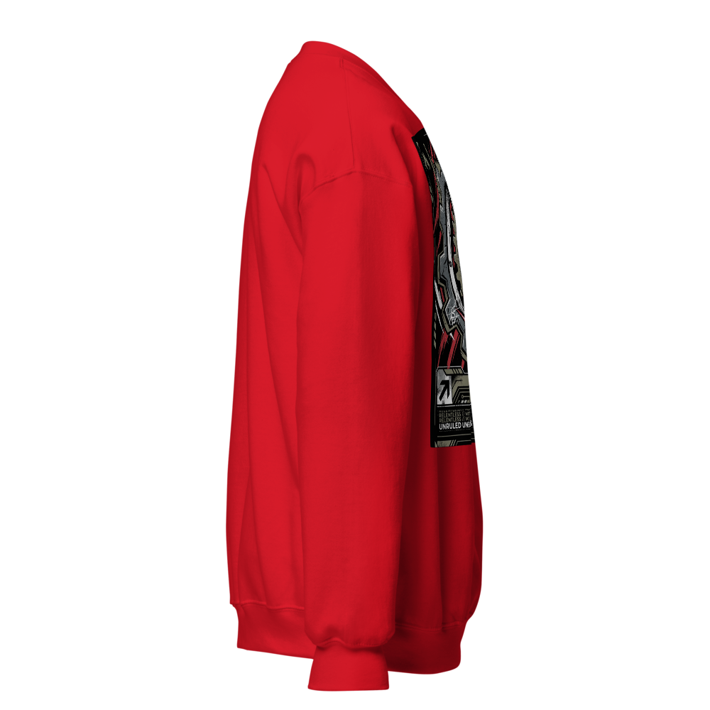 ROTH // Industrial Gear Unruled Red Sweatshirt thumbnail 4