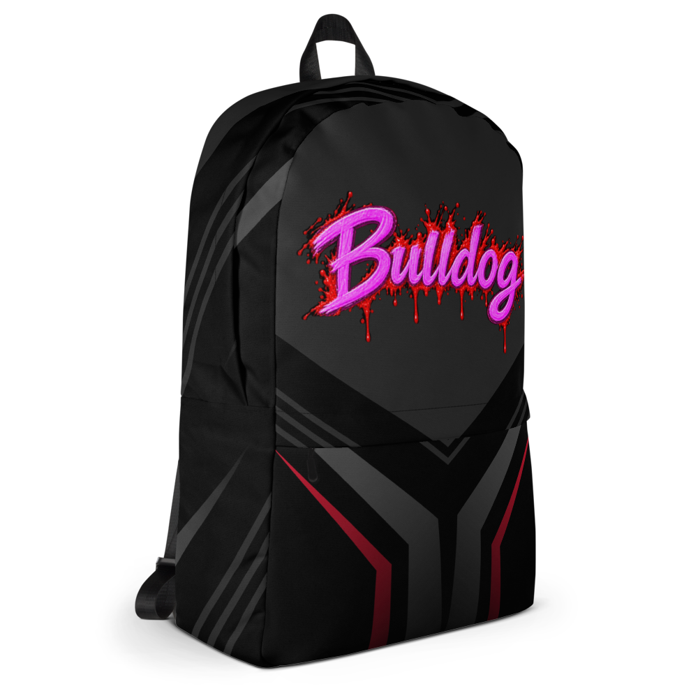 Plecak z ładną grafiką-BULLDOG💜 thumbnail 3