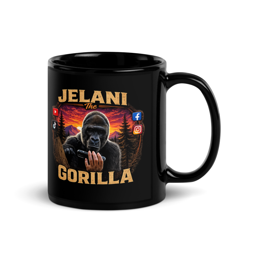 Jelani The Gorilla Mug thumbnail 2
