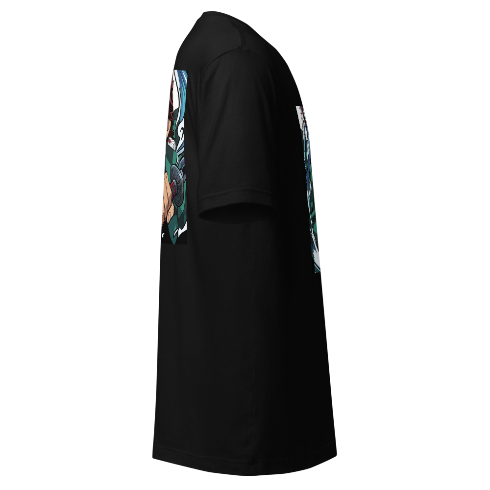 Tanjiro t shirt printed  thumbnail 3