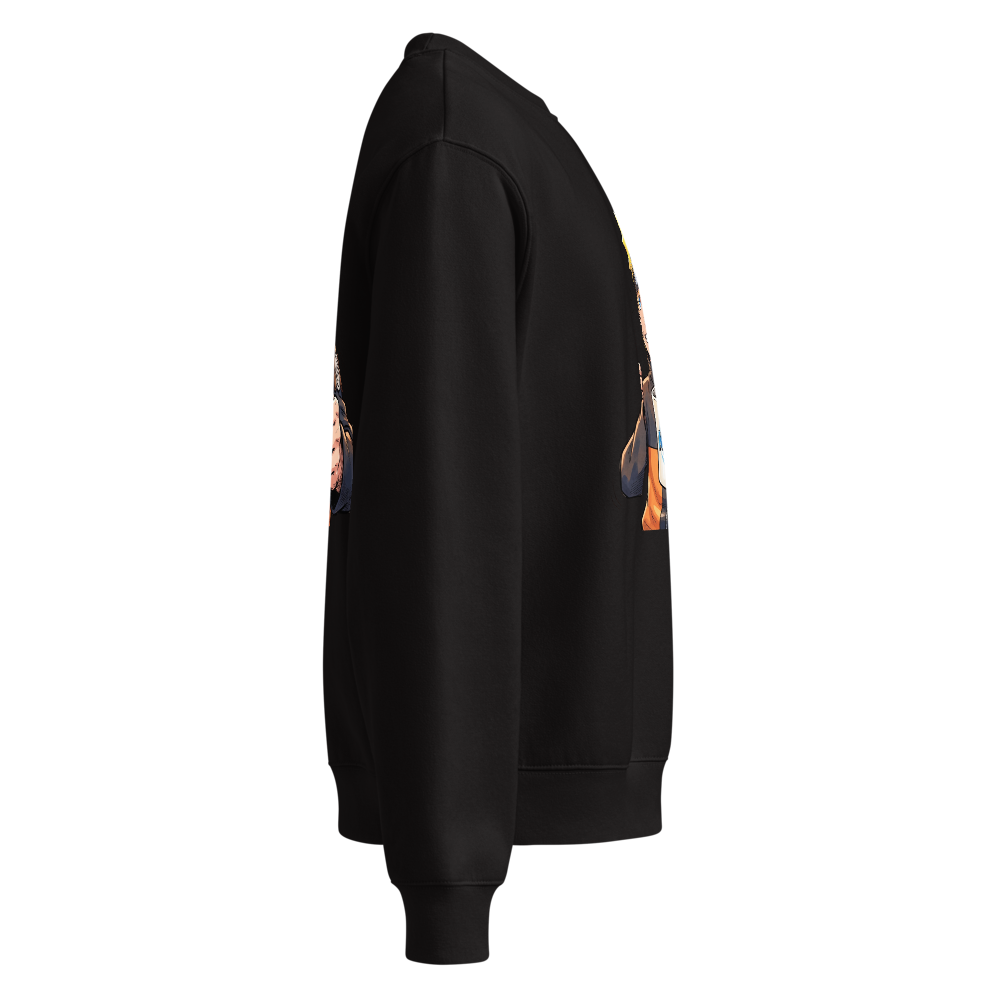 Unisex Oversized Sweatshirt with Naruto print  thumbnail 4