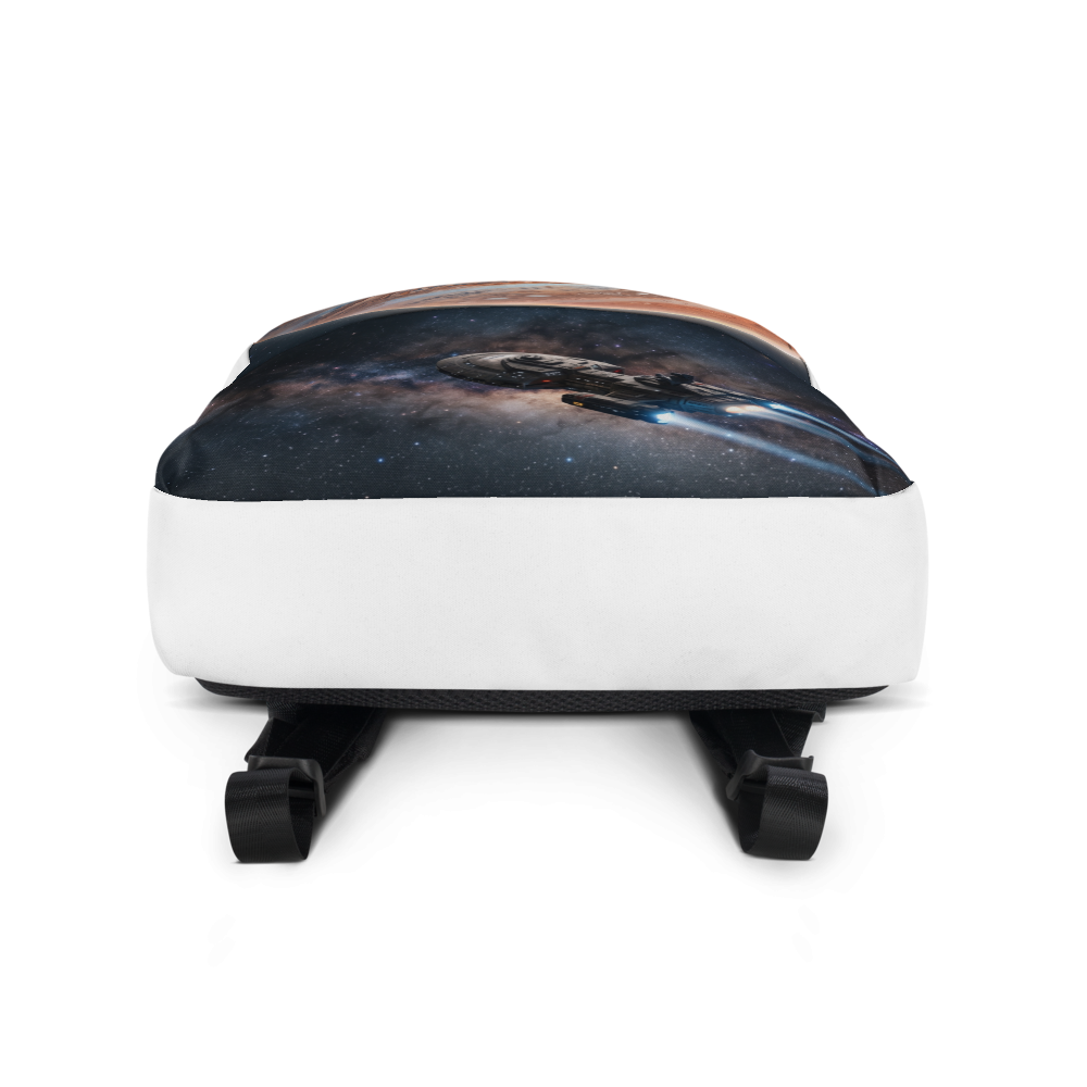 Planet and a spaceship thumbnail 5