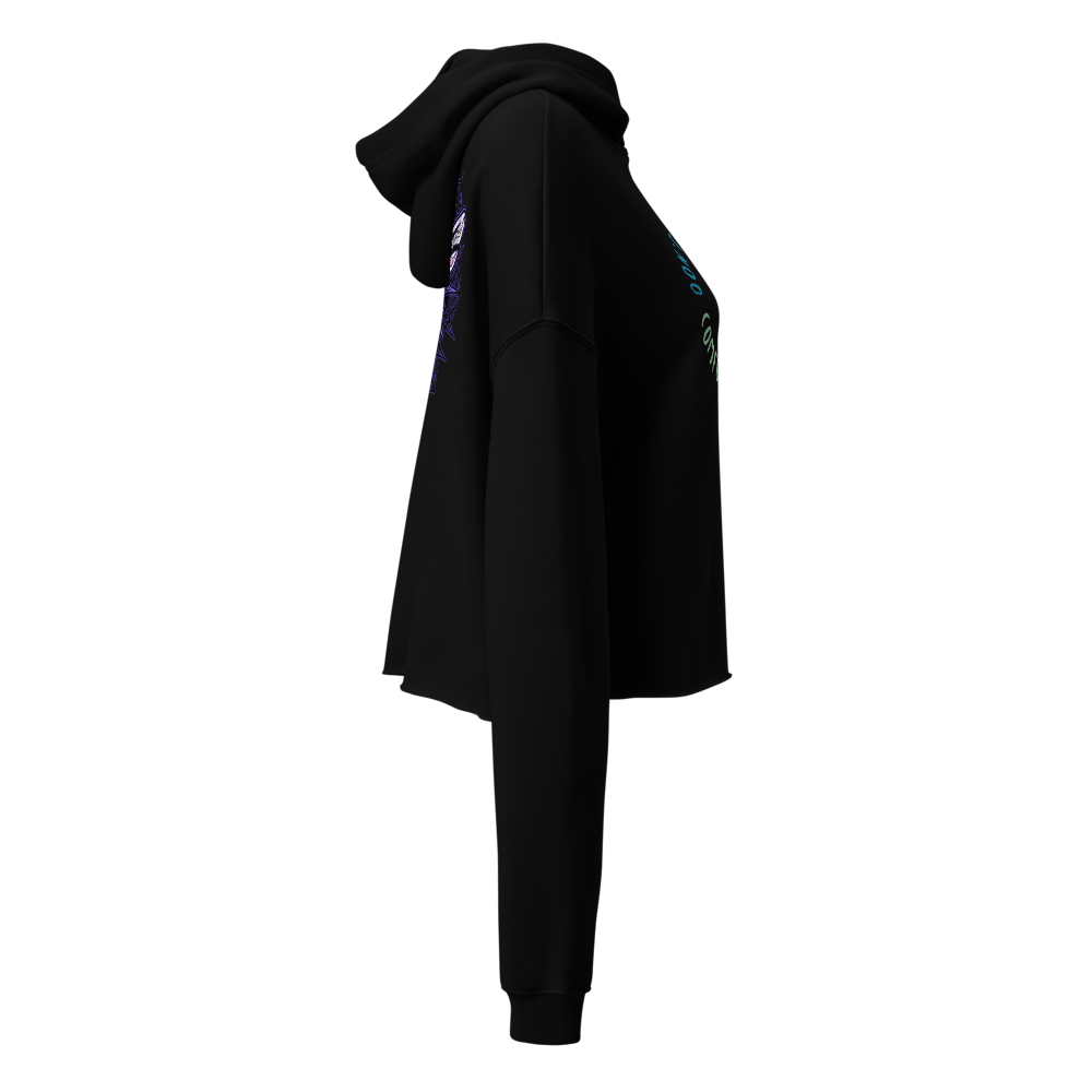 Women's Cropped Hoodie – Don't Live in Comfort Zon thumbnail 4
