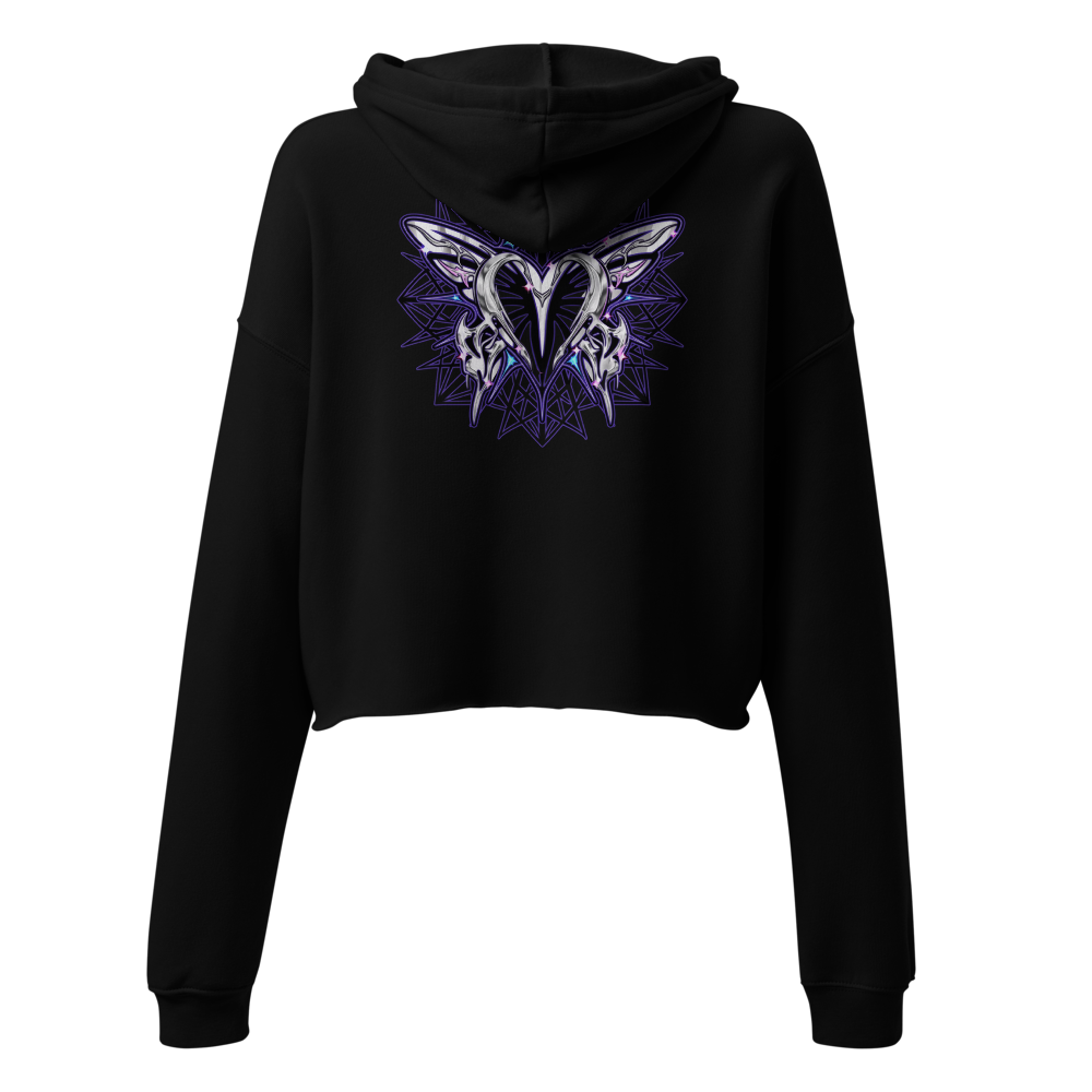 Women's Cropped Hoodie – Don't Live in Comfort Zon thumbnail 3