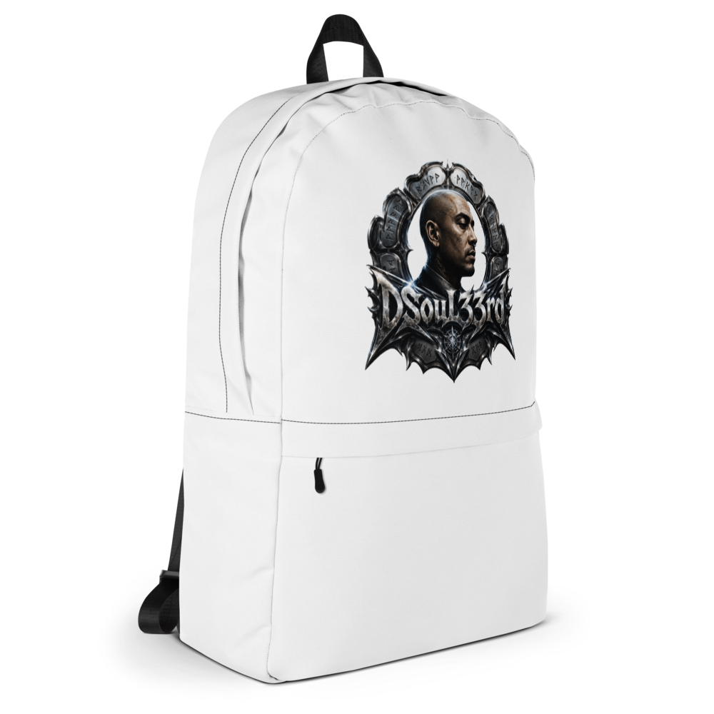 DSouL33rd White Backpack thumbnail 4