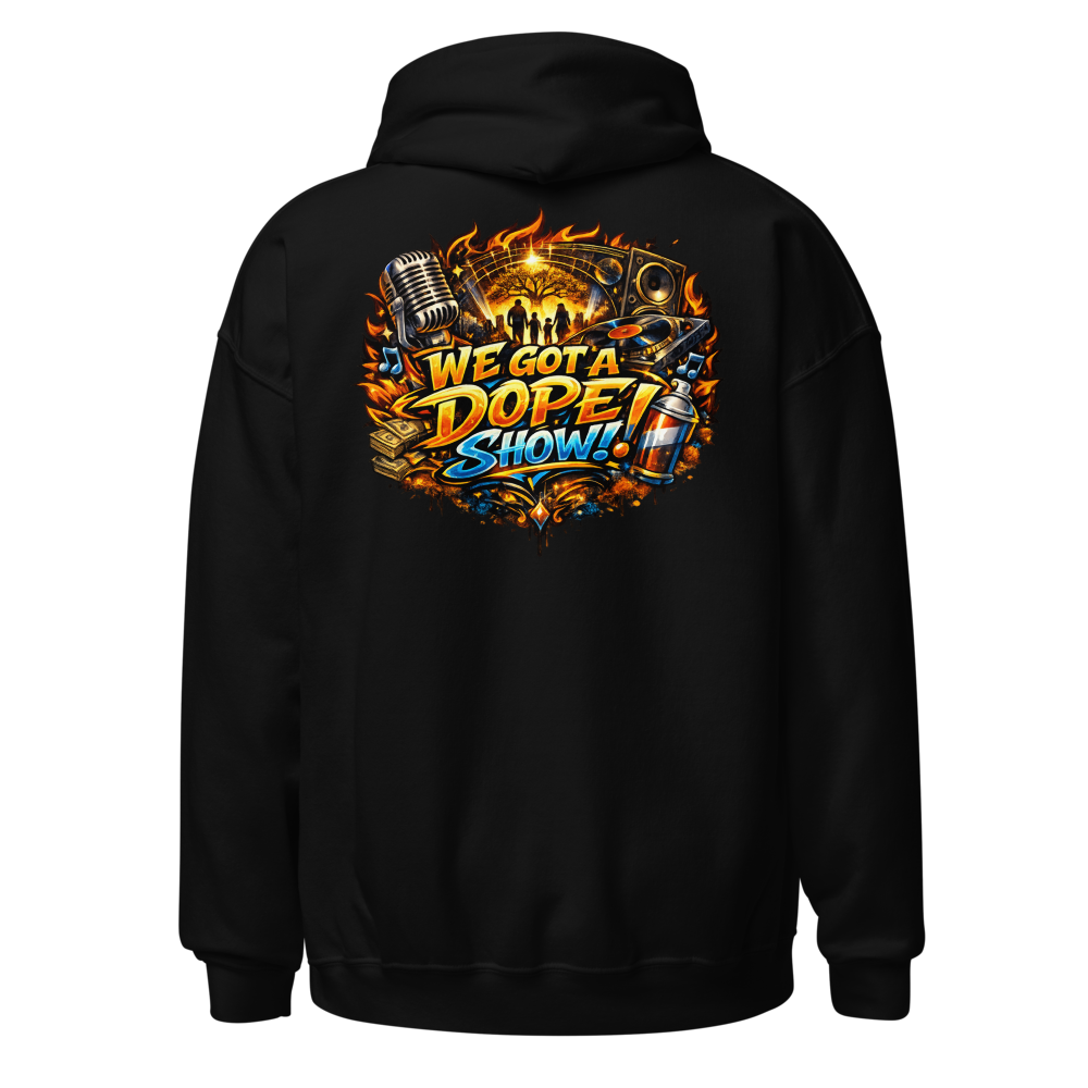 Home Sauce Radio Back Hoodie thumbnail 4