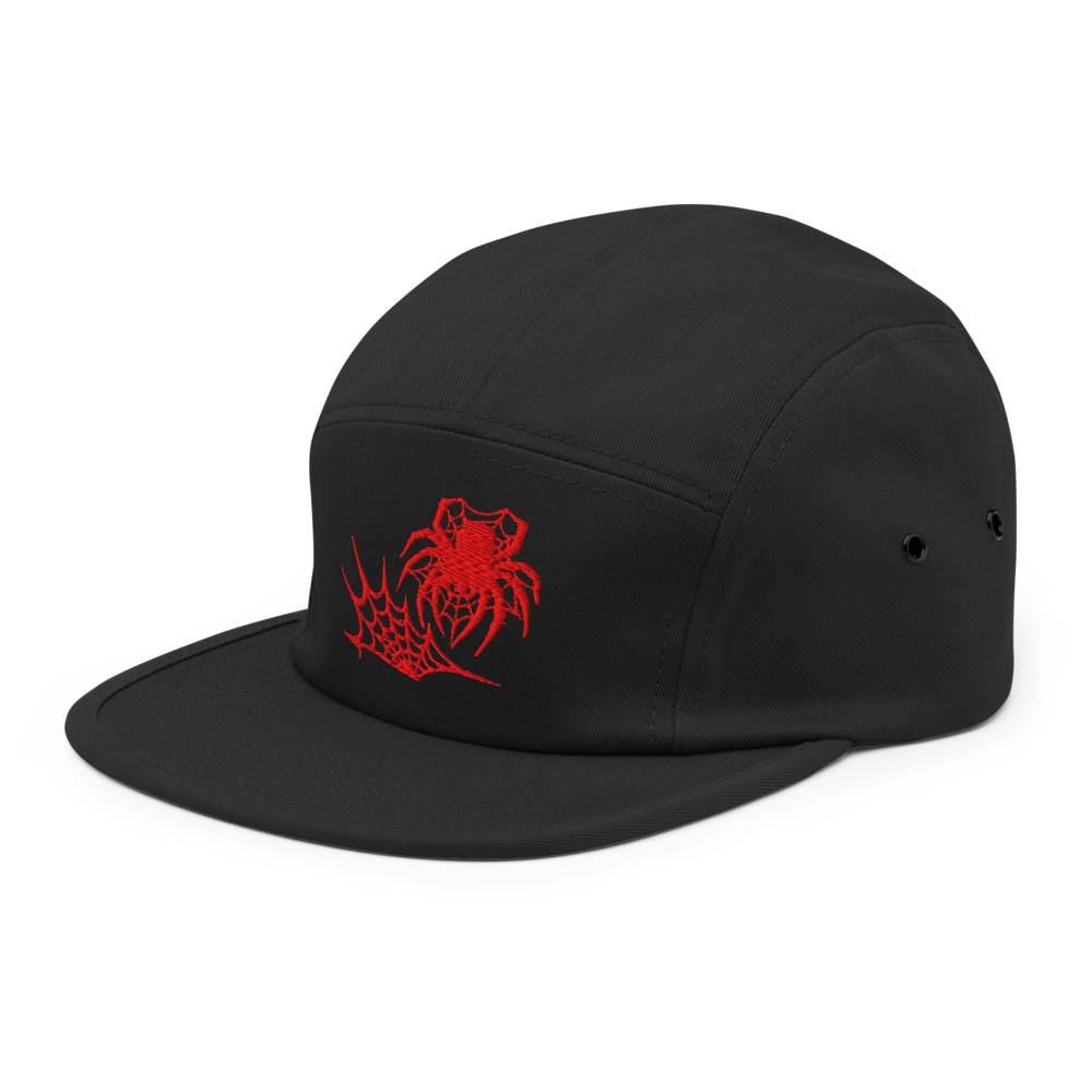 Red Spider Gothic 5 Panel Cap thumbnail 3