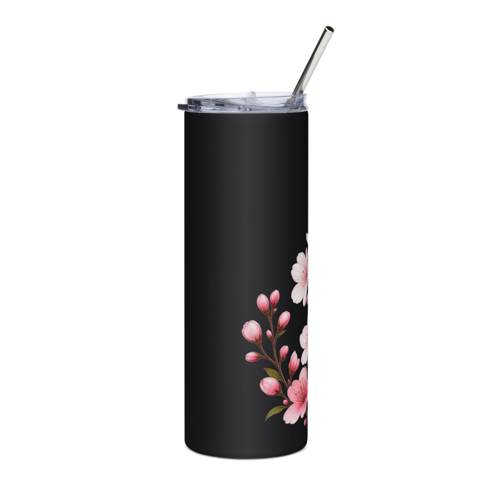 Floral Blossom Stainless Steel Tumbler thumbnail 4