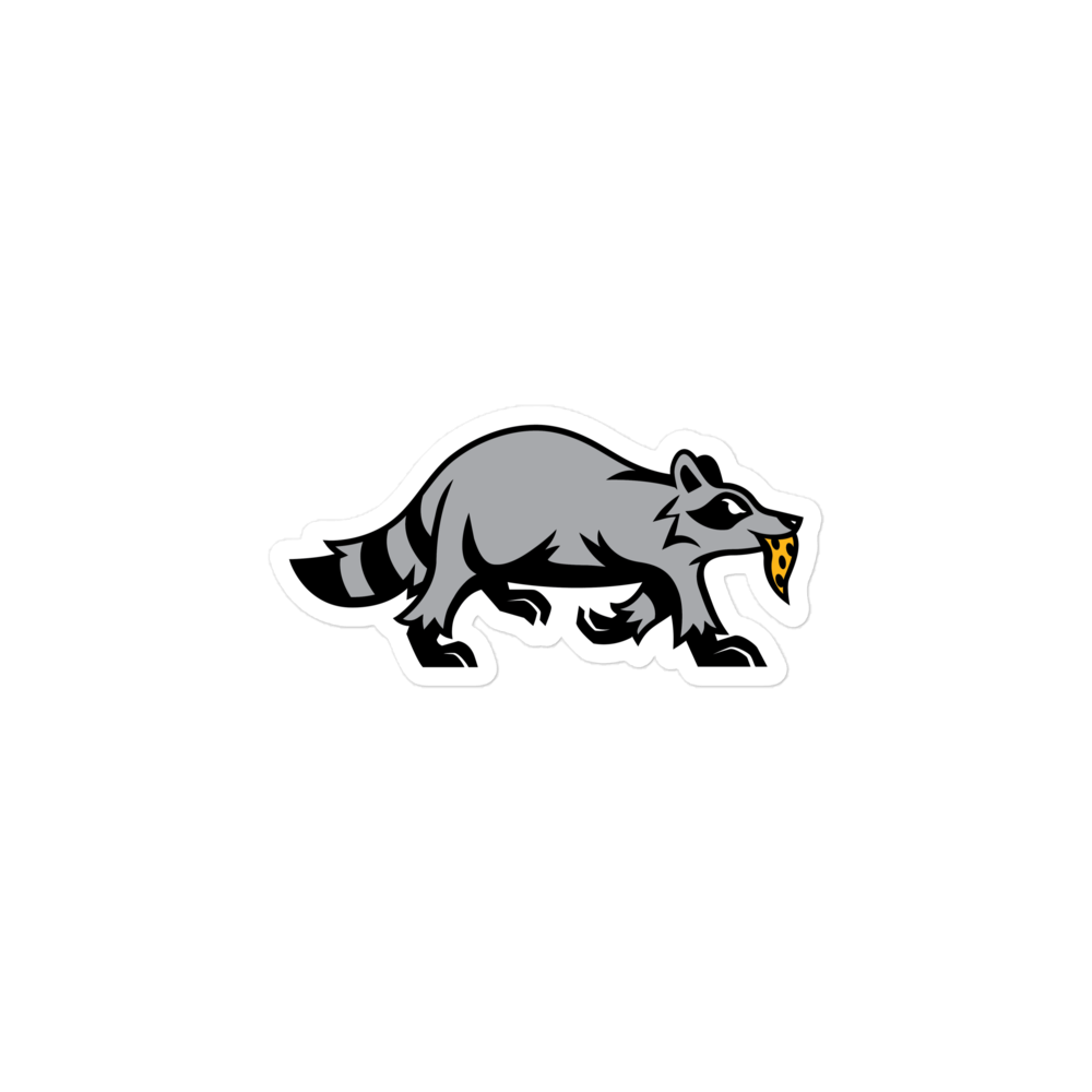 Raccoon Sticker thumbnail 4