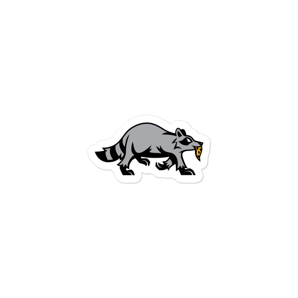 Raccoon Sticker thumbnail 2