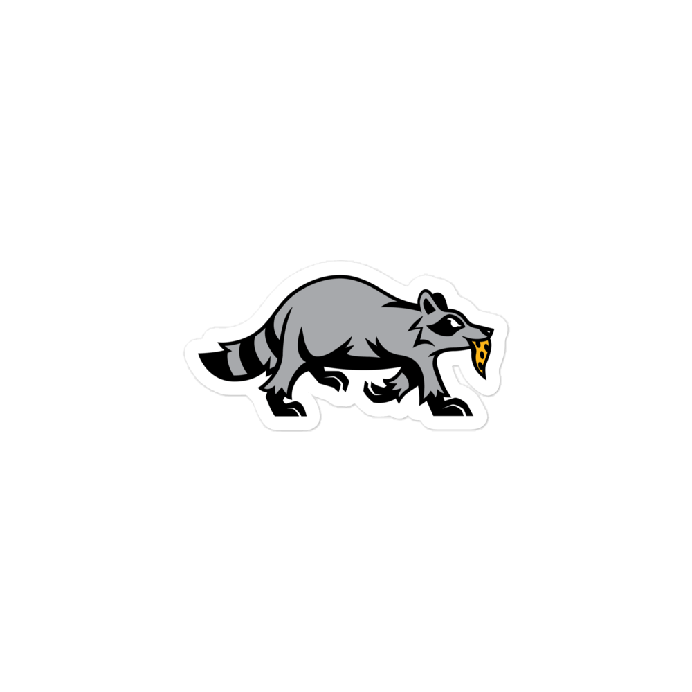Raccoon Sticker thumbnail 3