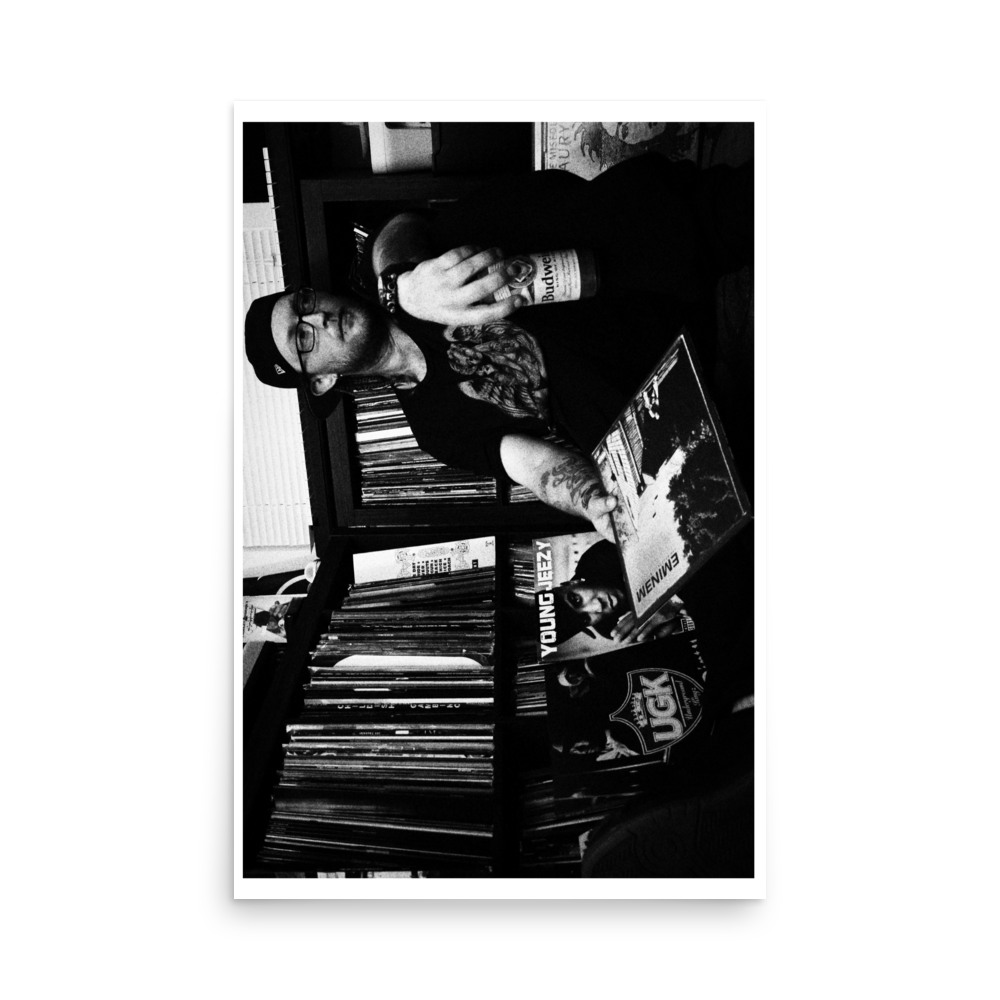 Timmy B Poster B&W thumbnail 2