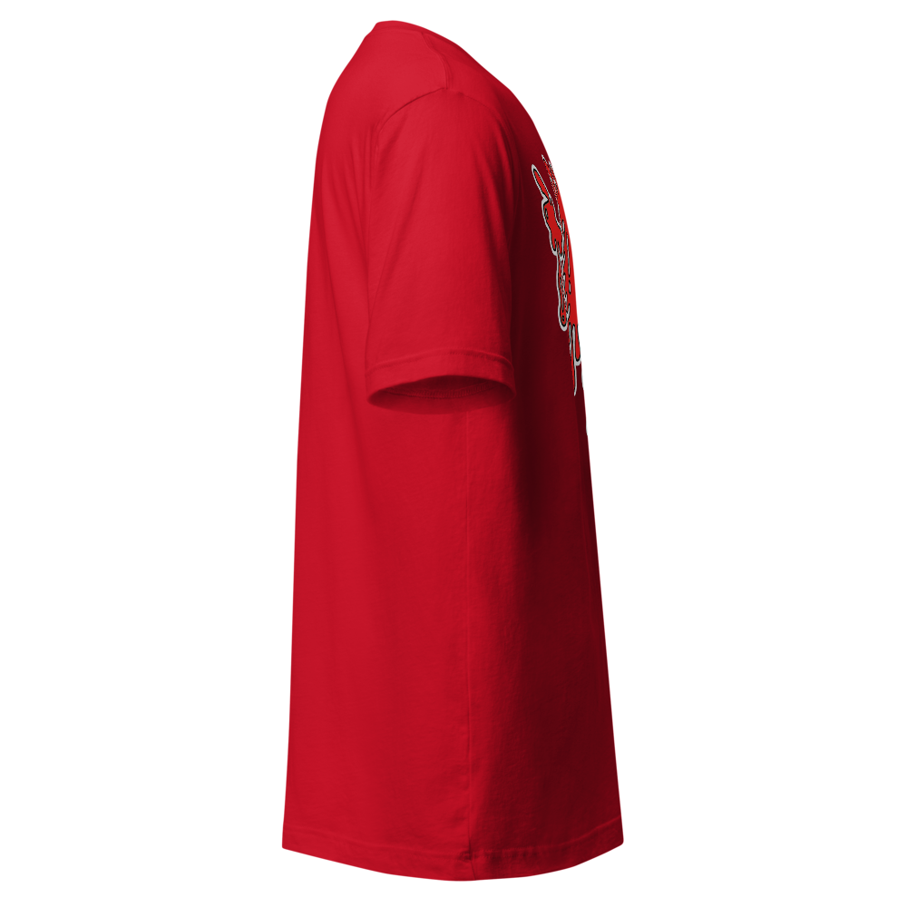 Timmy B Blood Question Mark Logo T- Shirt Red thumbnail 4