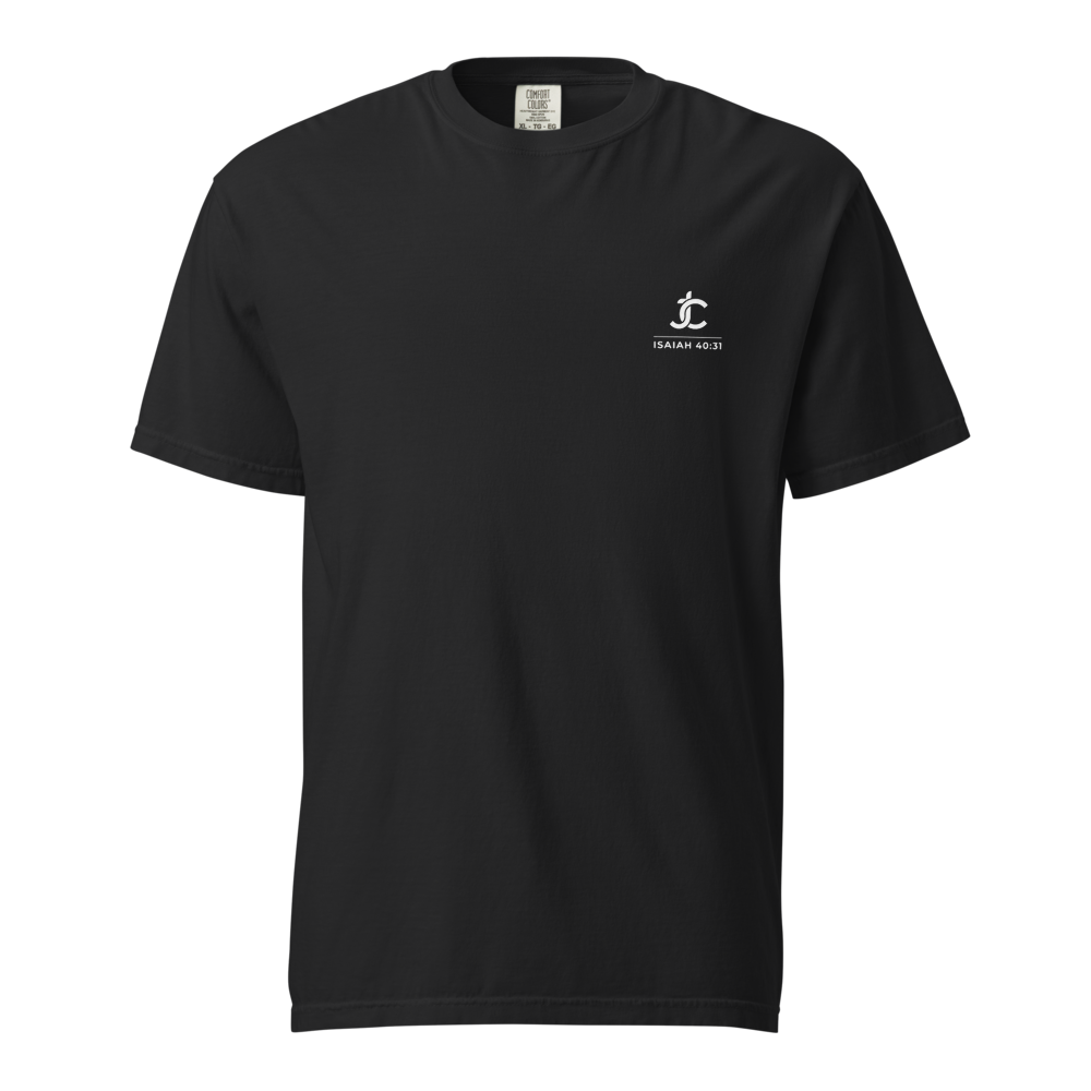 TRUST HIM Heavyweight Tee - Isaiah 40:31 thumbnail 2